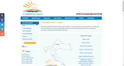 Desktop Screenshot of croatia.accommodationincroatia.net
